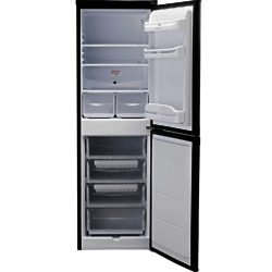 Indesit CAA55K A+ Rated 50/50 Fridge Freezer in Black